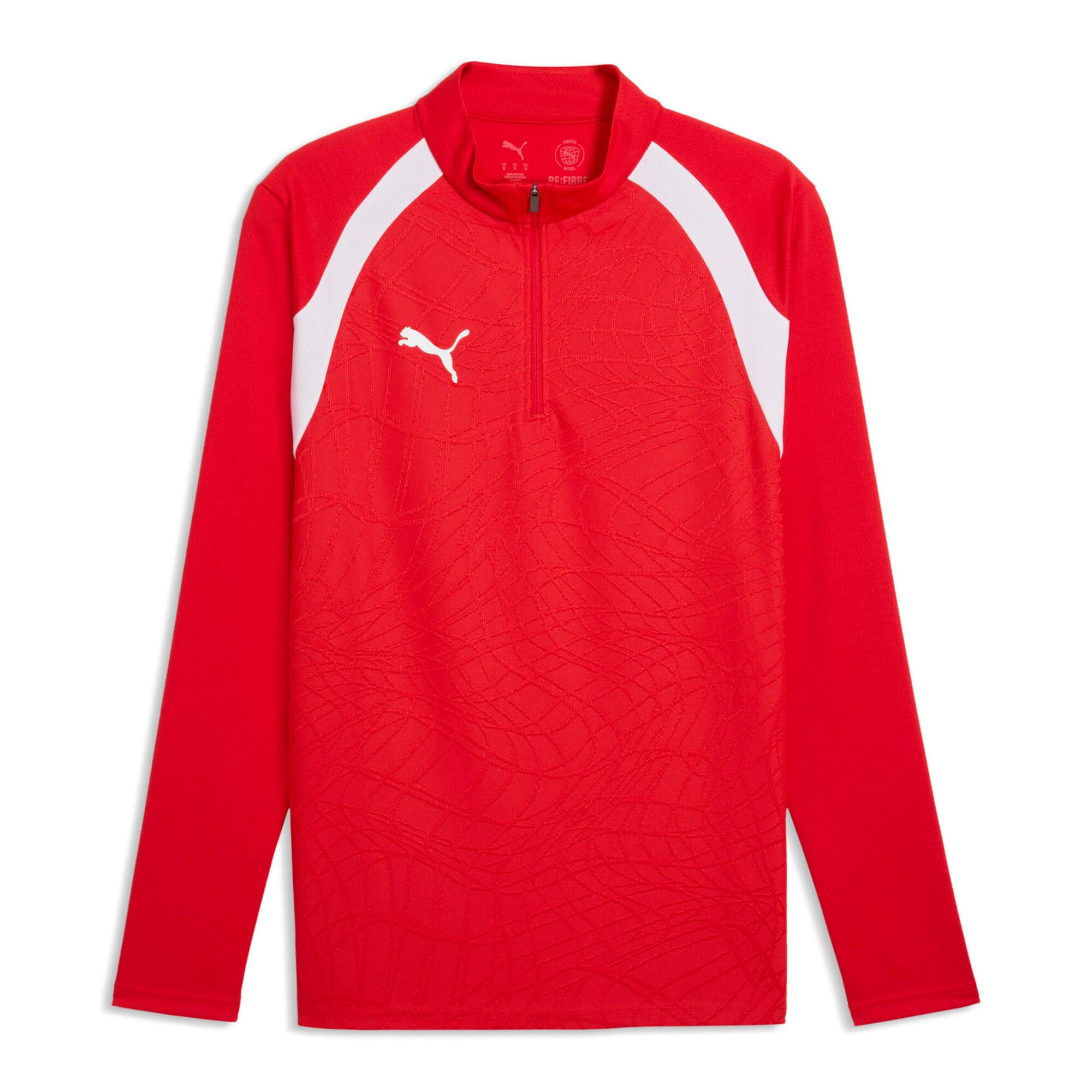 PUMA Fleecepullover Puma Herren Trainingstop teamFINAL26 Training 1/4 Zip Top 659679