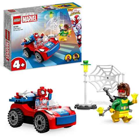 LEGO® Konstruktionsspielsteine Spider-Mans Auto und Doc Ock (10789), LEGO® Marvel, (48 St)