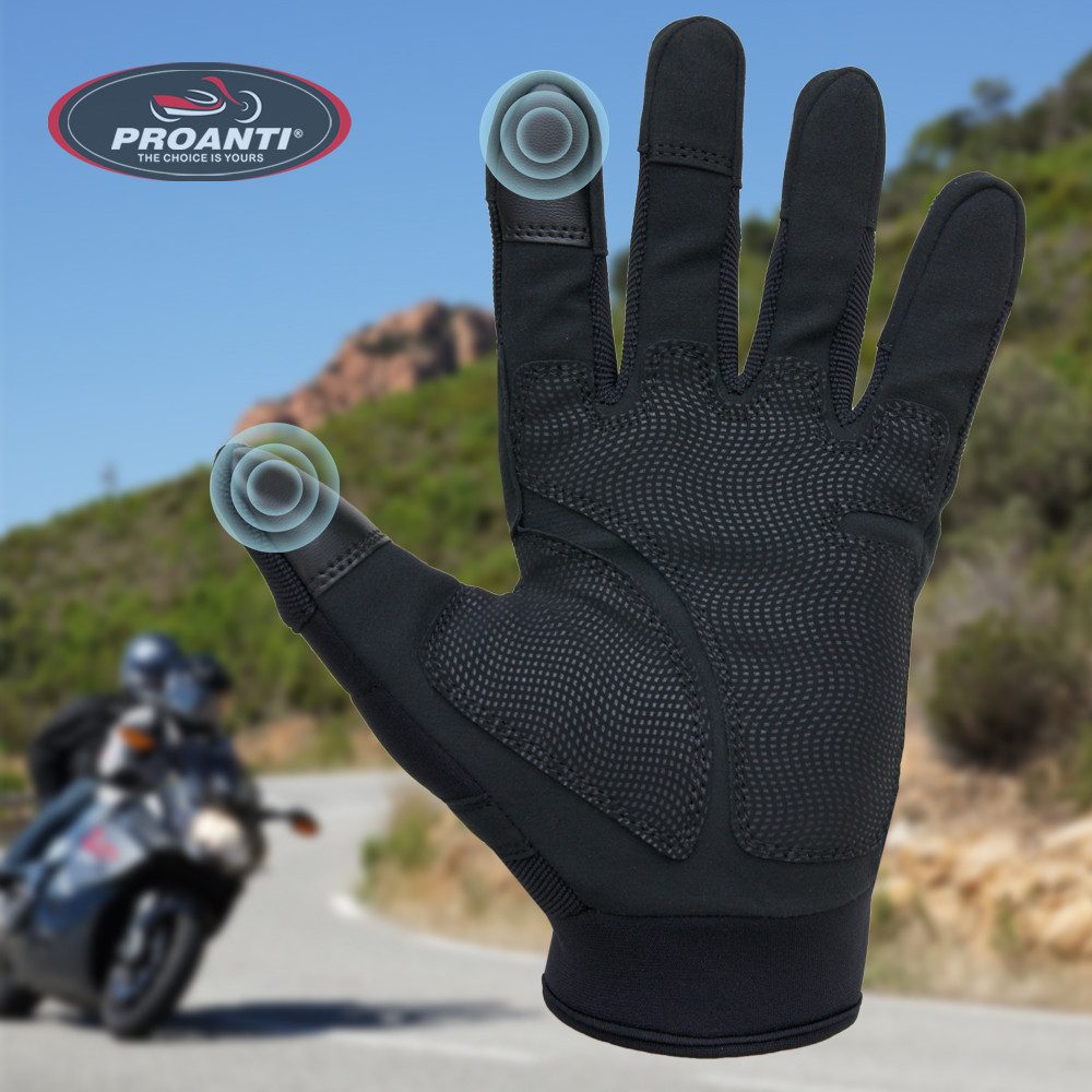 PROANTI Motorradhandschuhe PROANTI Motorradhandschuhe Motocross Enduro Touchscreen Handschuhe Touchscreen Funktion