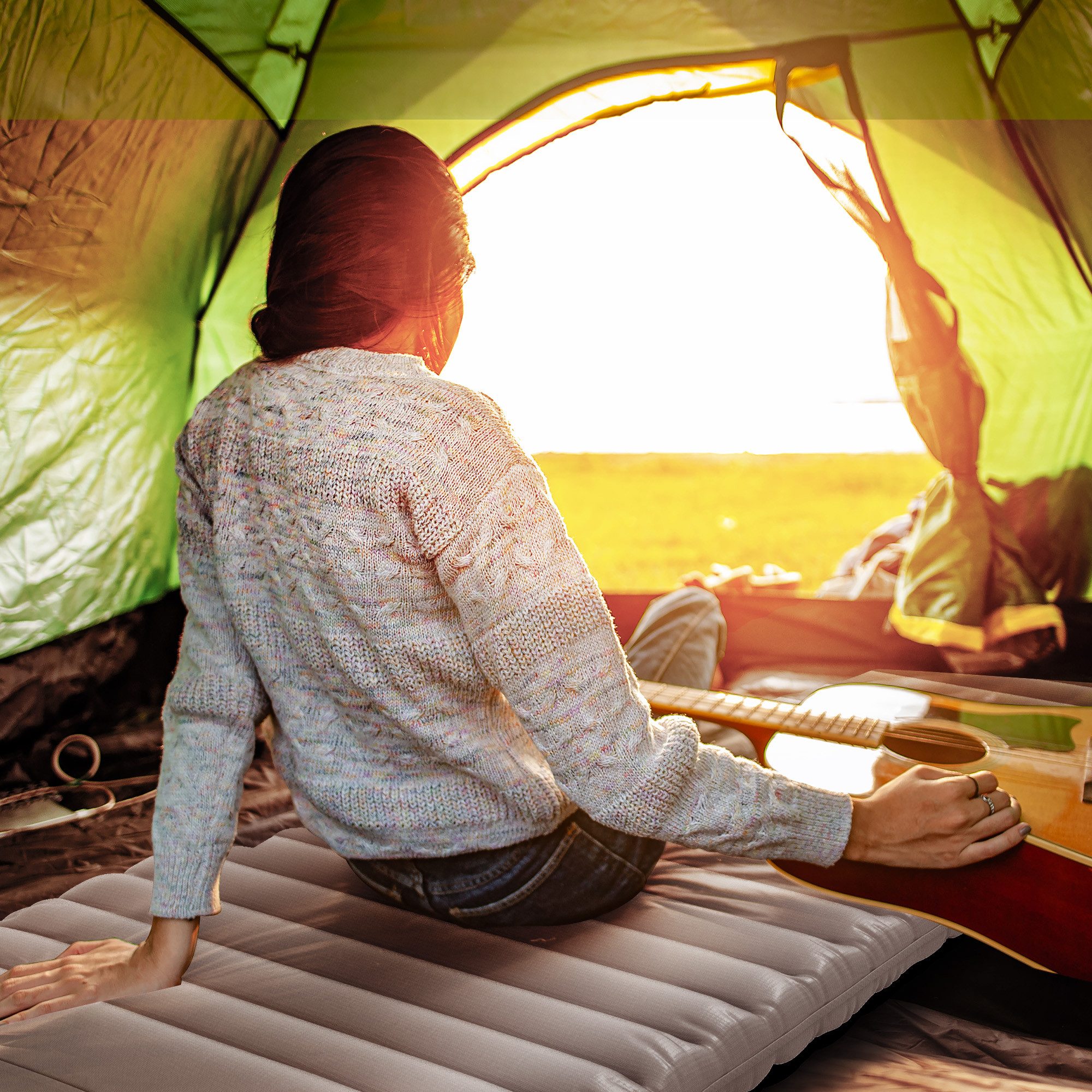 Outsunny Luftmatratze Gästematratze, Gästebett, inkl. Fußpumpe, günstig online kaufen