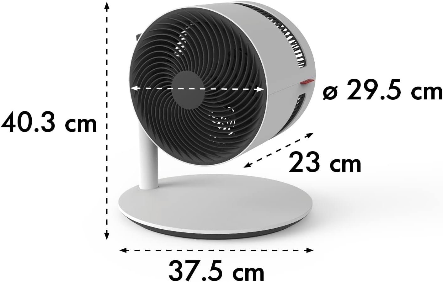 F210, Air W 33 Boneco Standventilator Shower