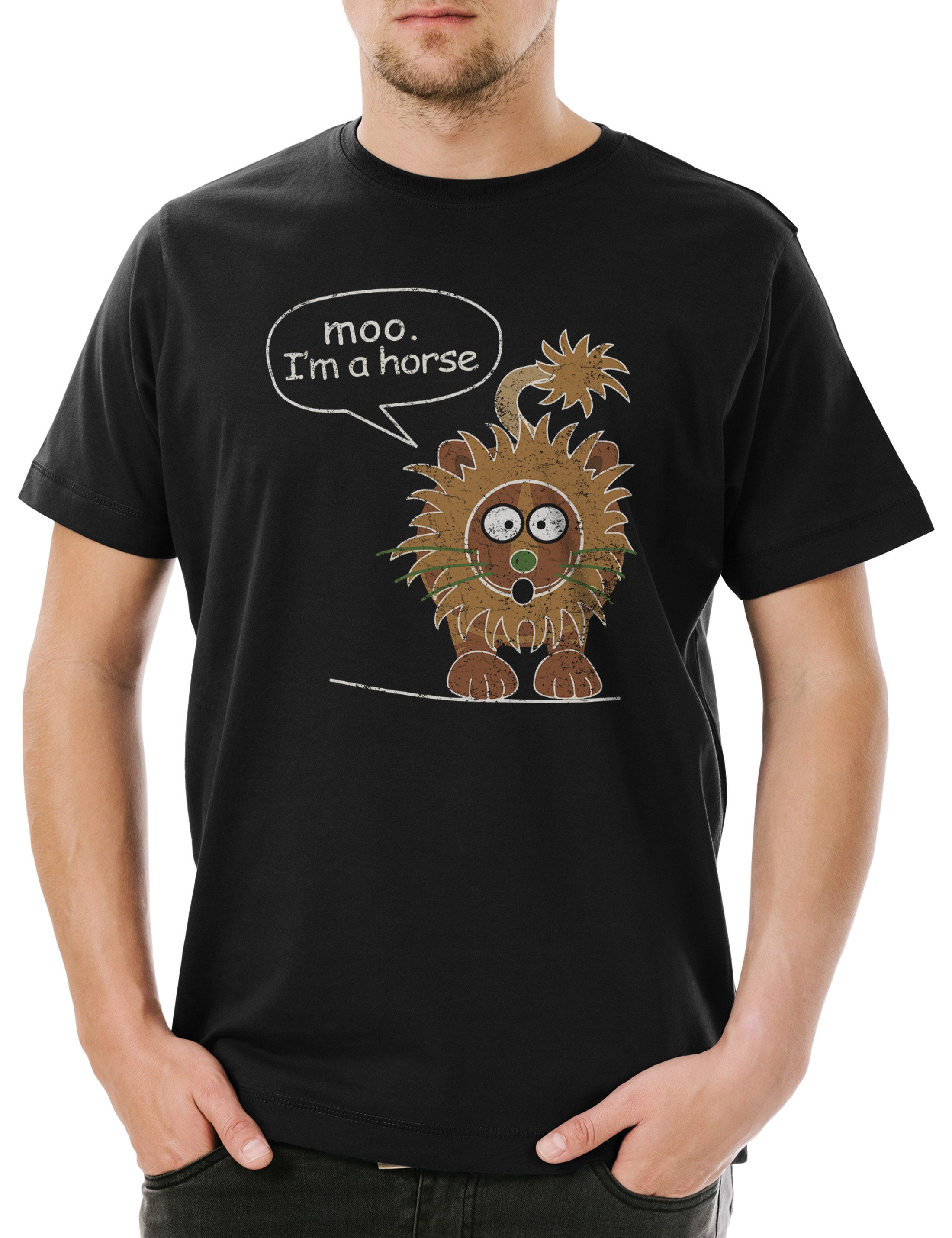Urban Backwoods Print-Shirt Moo I'm A günstig online kaufen
