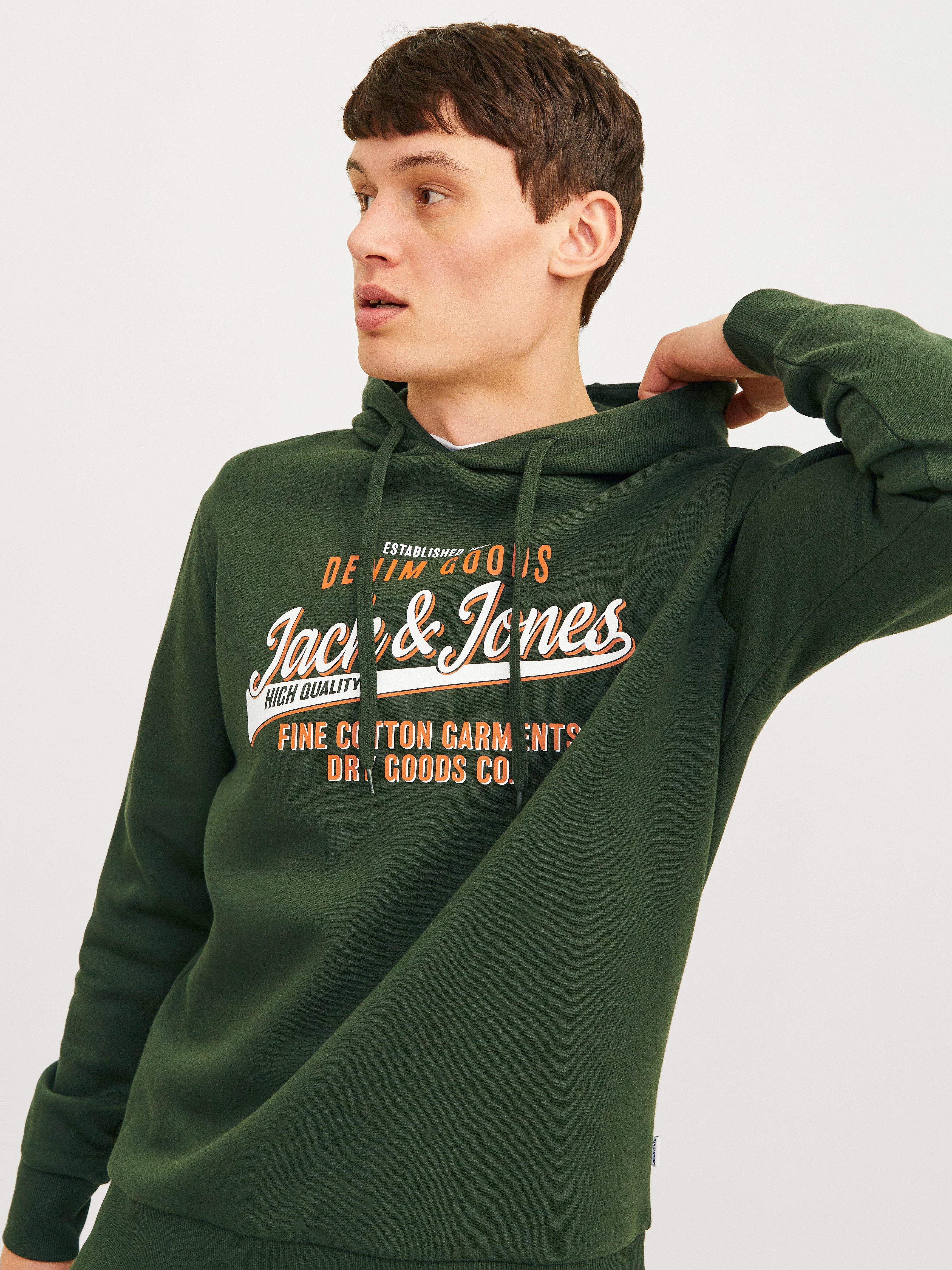 Jack & Jones Kapuzensweatshirt JJELOGO SWEAT günstig online kaufen