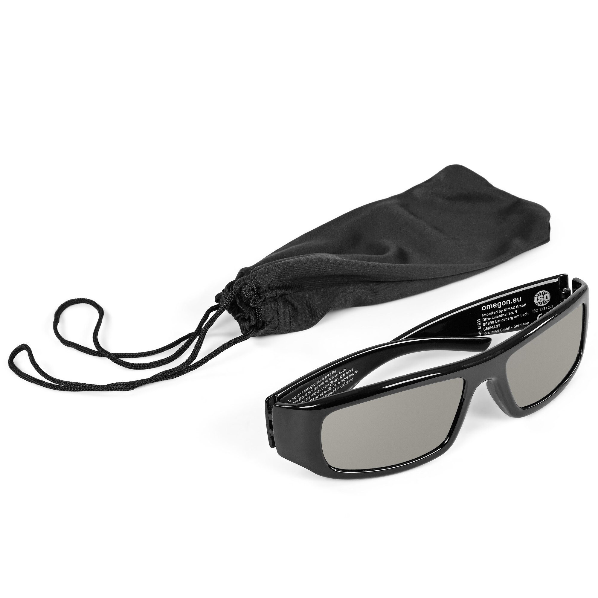 Omegon Teleskop Omegon Sonnenfinsternis-Brille Solar Safe Deluxe – Bild 5 von 5