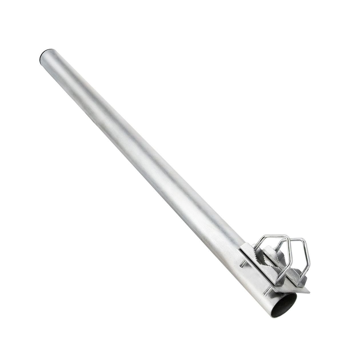 PremiumX SAT-Halterung Balkonhalter 100cm Ø 48mm Stahl Mast Geländer SAT Mast-Verlängerung