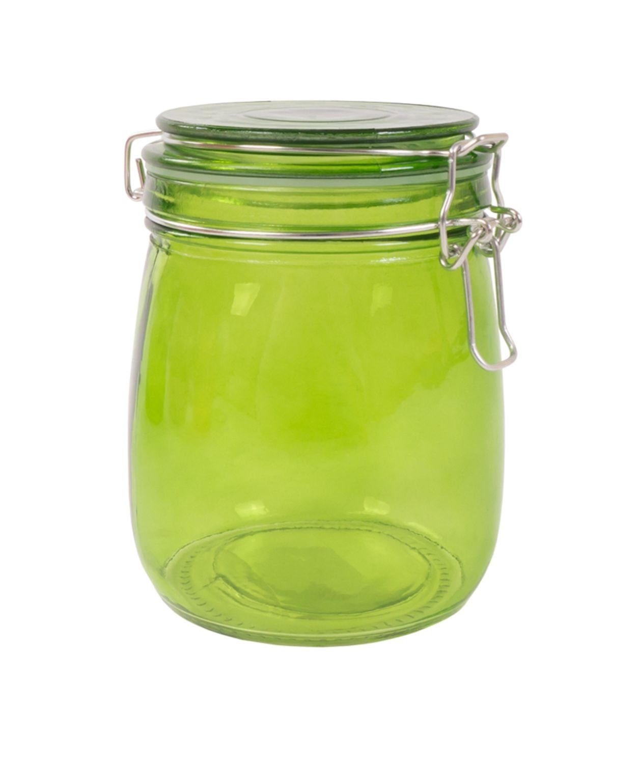 BURI Einmachglas Drahtbügelglas 750ml Bügelverschluss Vorratsglas Einmachgläser Einweck, Glas