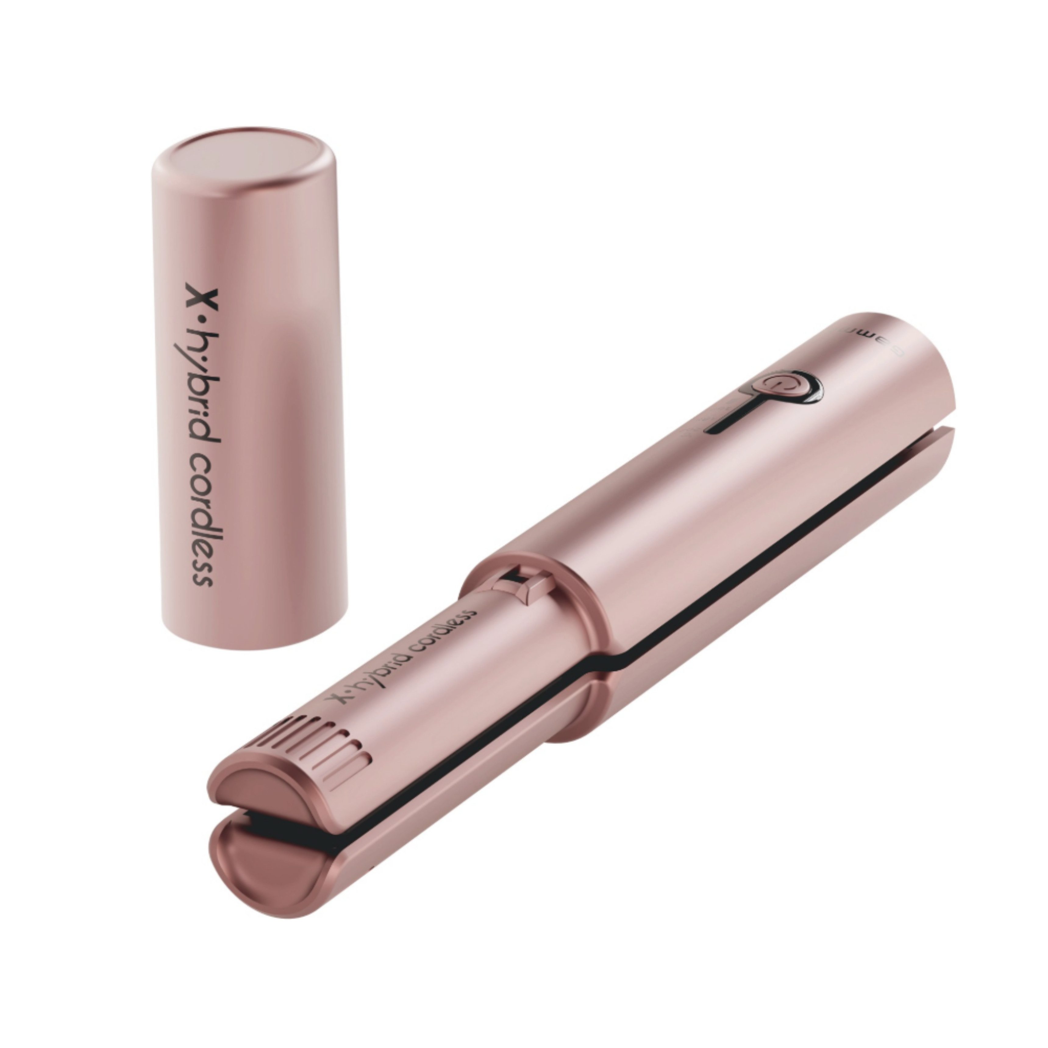 GAMMA+ Glätteisen Gamma+ X·Hybrid Cordless Gold Rose