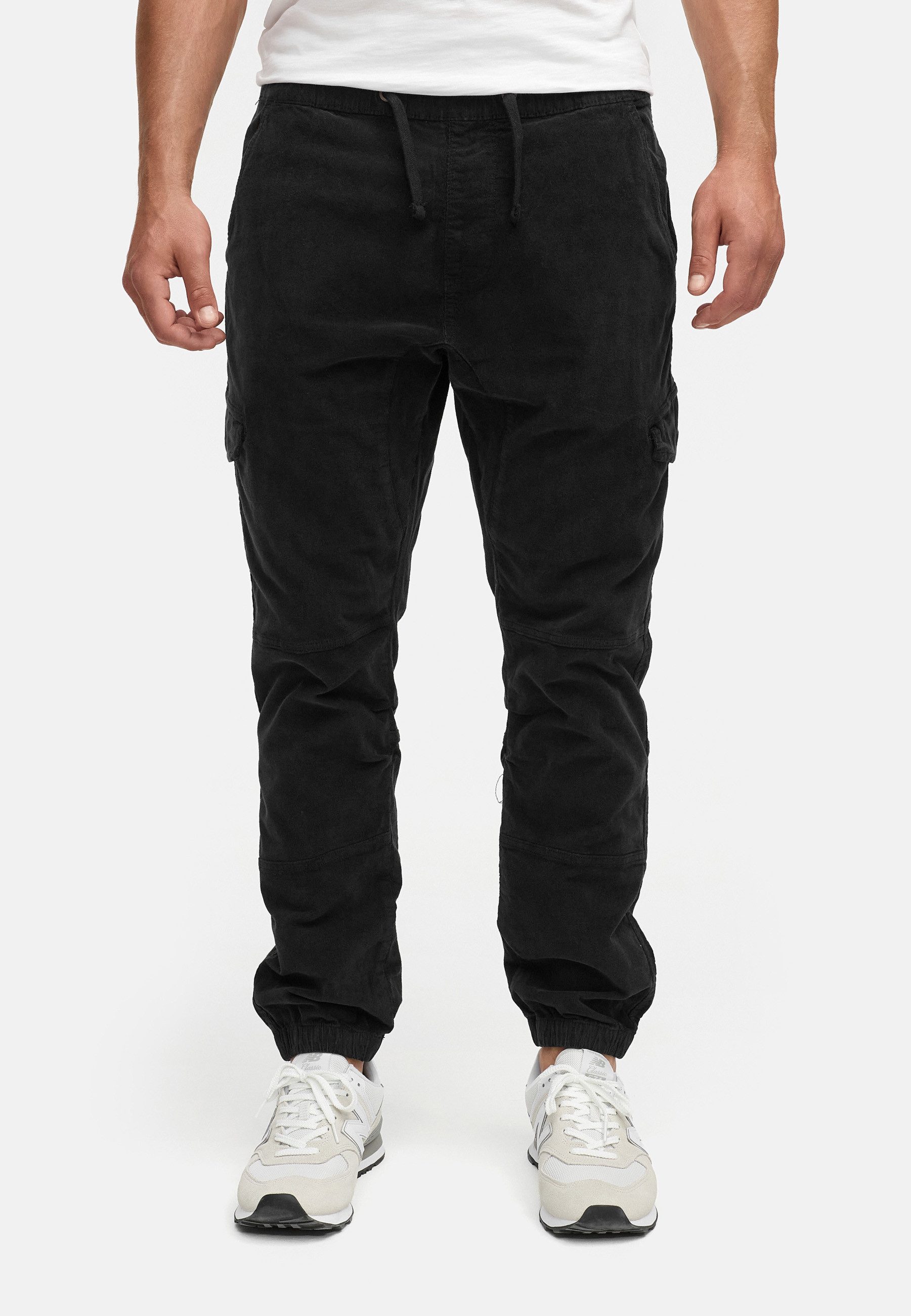 Indicode Cargohose Walker aus elastischer Baumwoll-Qualität,Strechtcord günstig online kaufen