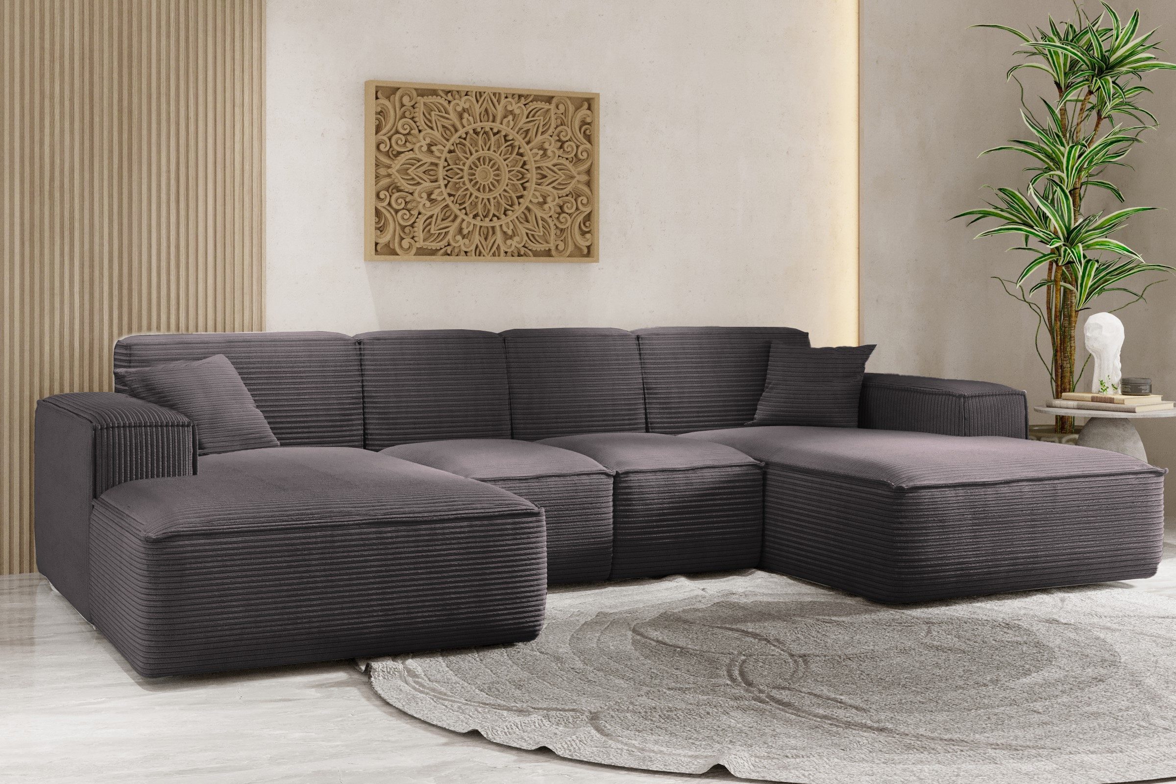 Kaiser Möbel Ecksofa Ecksofa, Eckcouch U günstig online kaufen