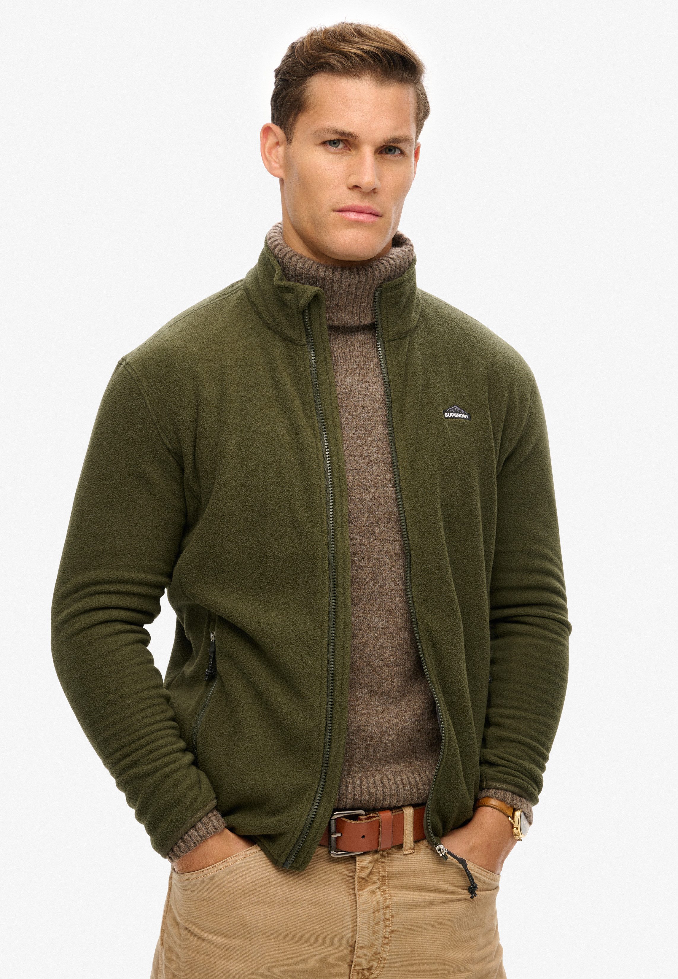 Superdry Fleecejacke POLAR FLEECE FULL ZIP günstig online kaufen