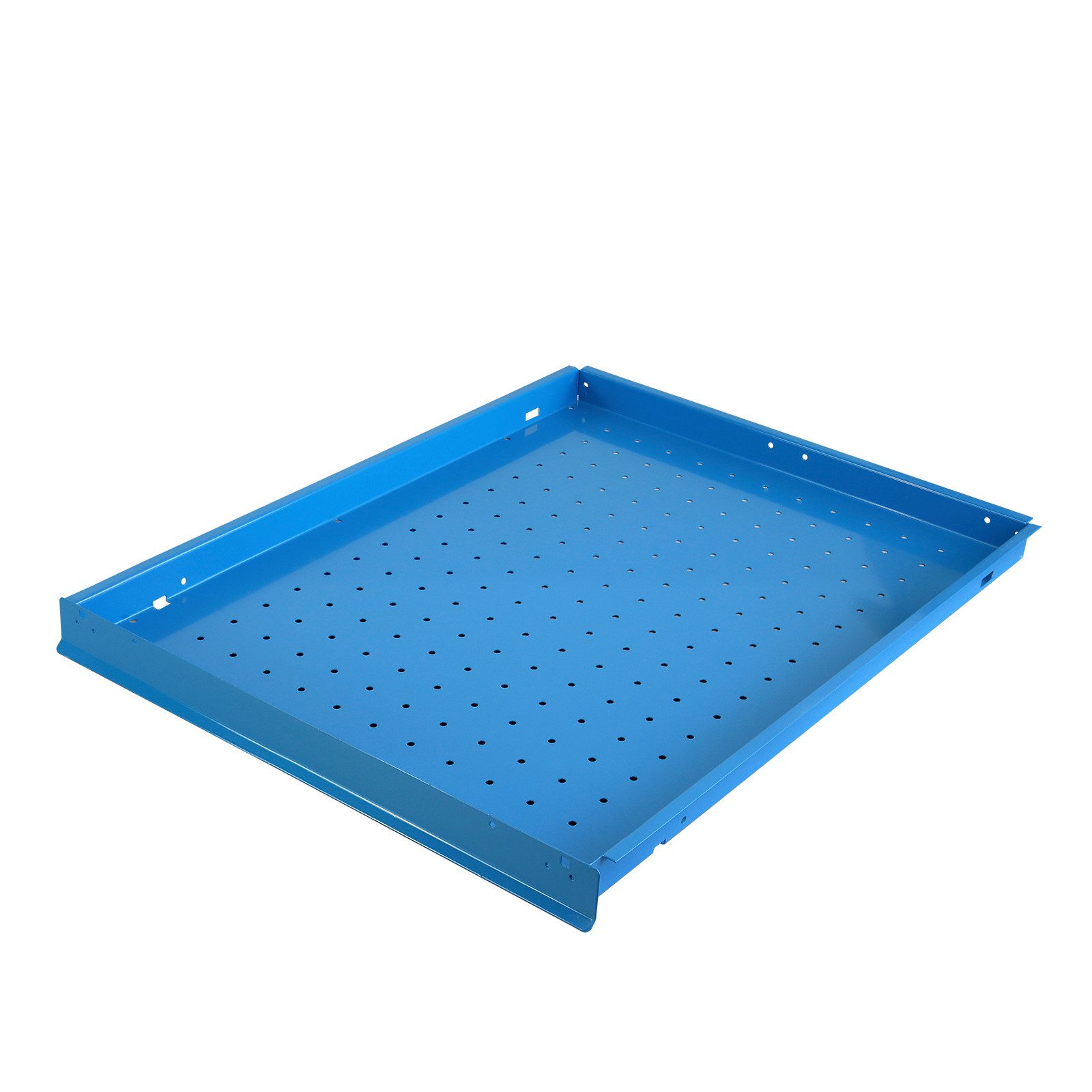 PROREGAL® Schublade Schublade mit Griffleiste, Blendenhöhe 5cm, HxBxT 3,5x45x61cm, Blau