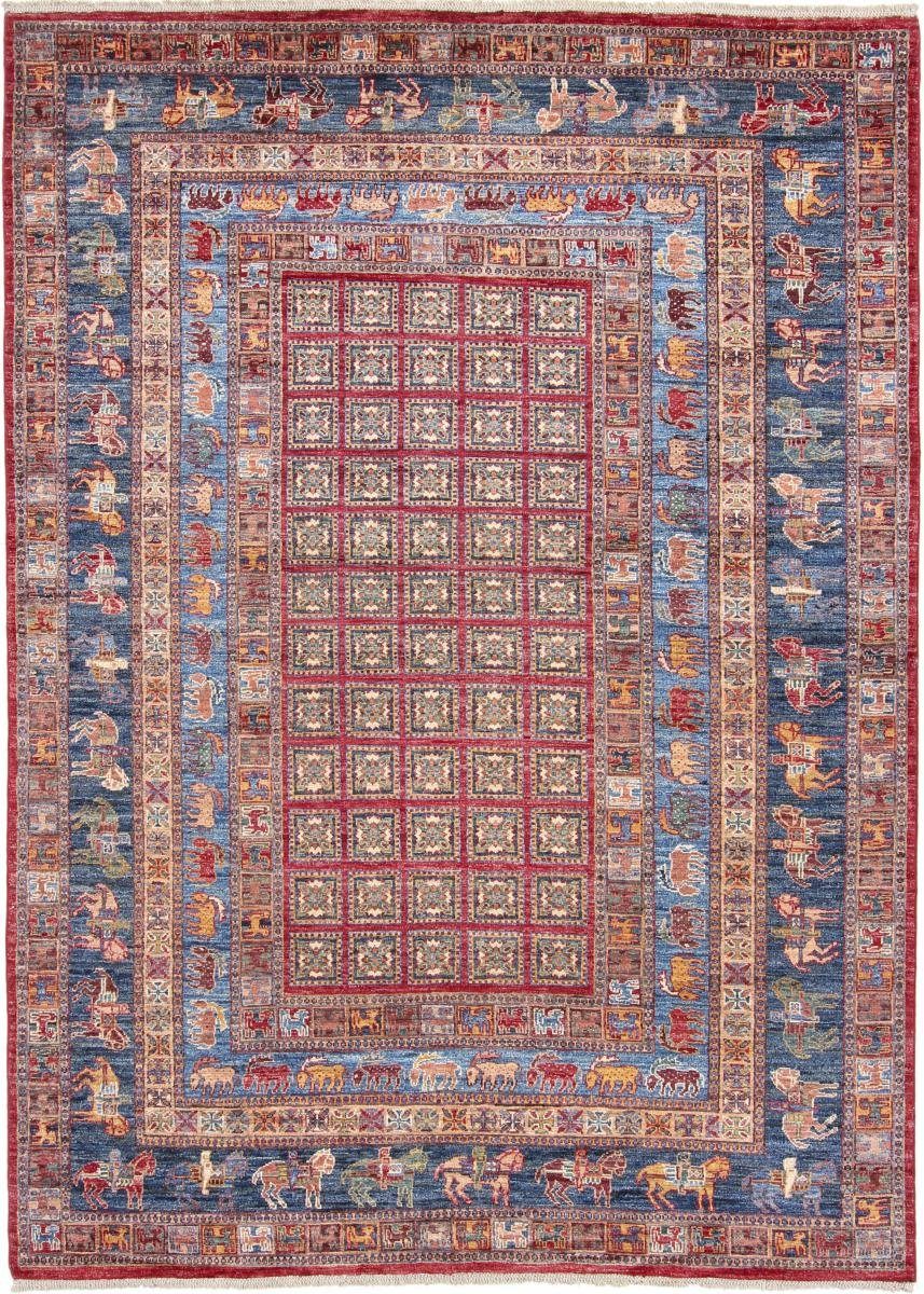 Orientteppich Arijana Shaal 173x245 Handgeknüpfter Orientteppich, Nain Trading, rechteckig, Höhe: 5 mm