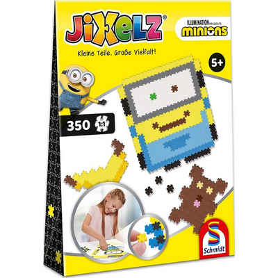 Schmidt Spiele Puzzle »Jixelz Puzzle Minions 350 Teile«, Puzzleteile