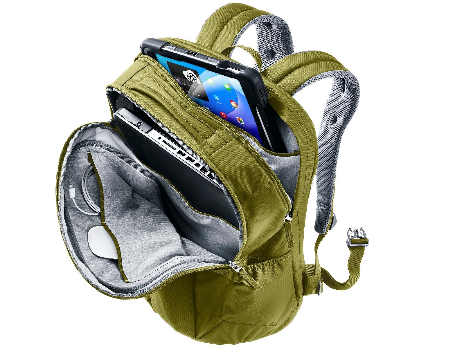 deuter Wanderrucksack Giga LTD 28 Liter Lifestyle (1, 1-tlg., Stück), Laptopfach