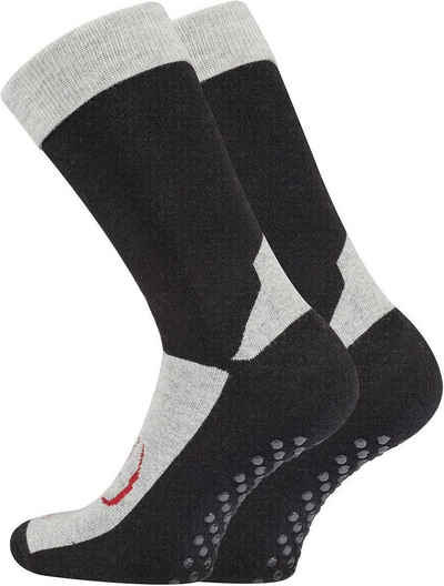 TippTexx 24 Haussocken 2 Paar Homesocks ABS-Socken, Stopper-Socken, Anti-Rutsch-Socken