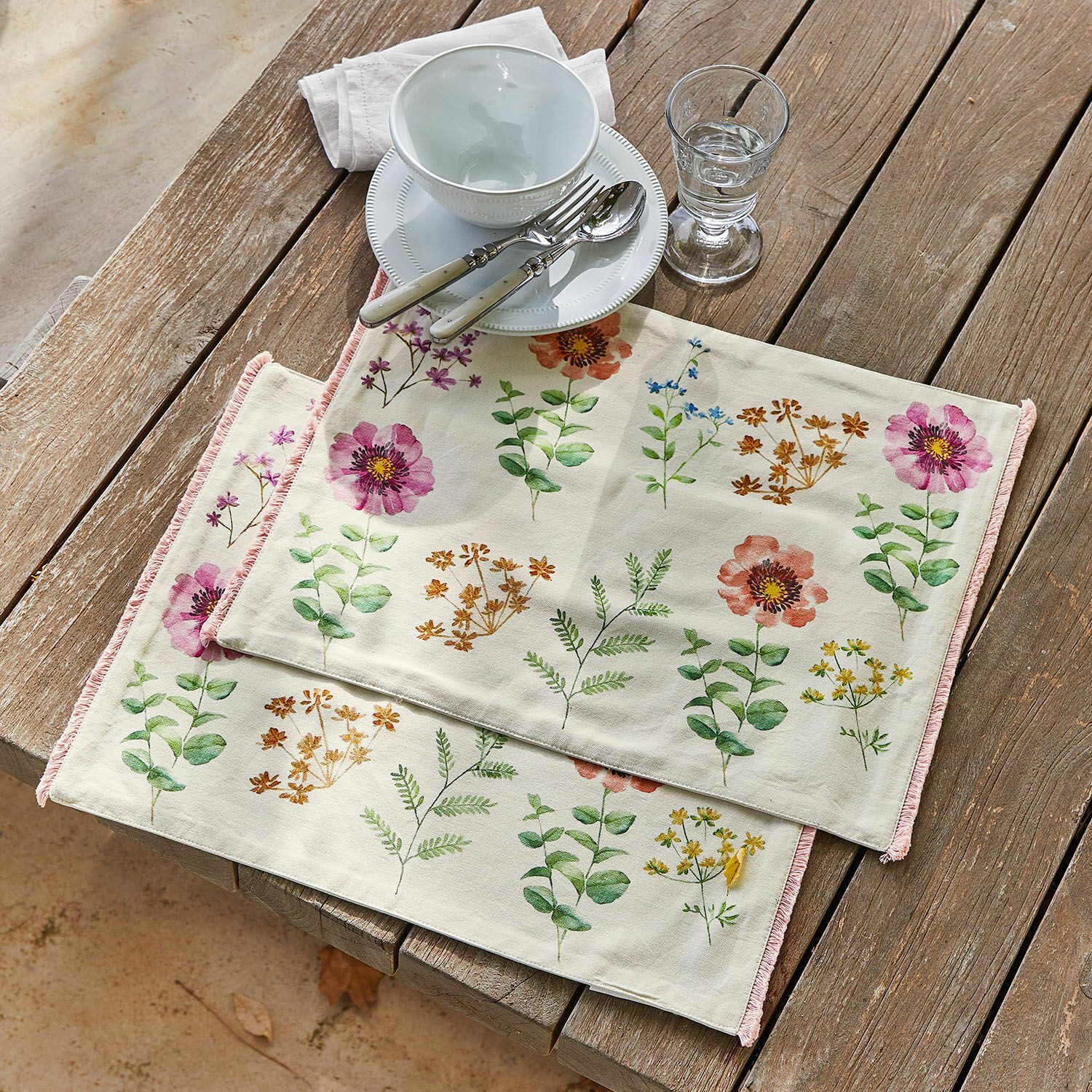 Mirabeau Platzset Platzset 2er Set Fahzoura bunt