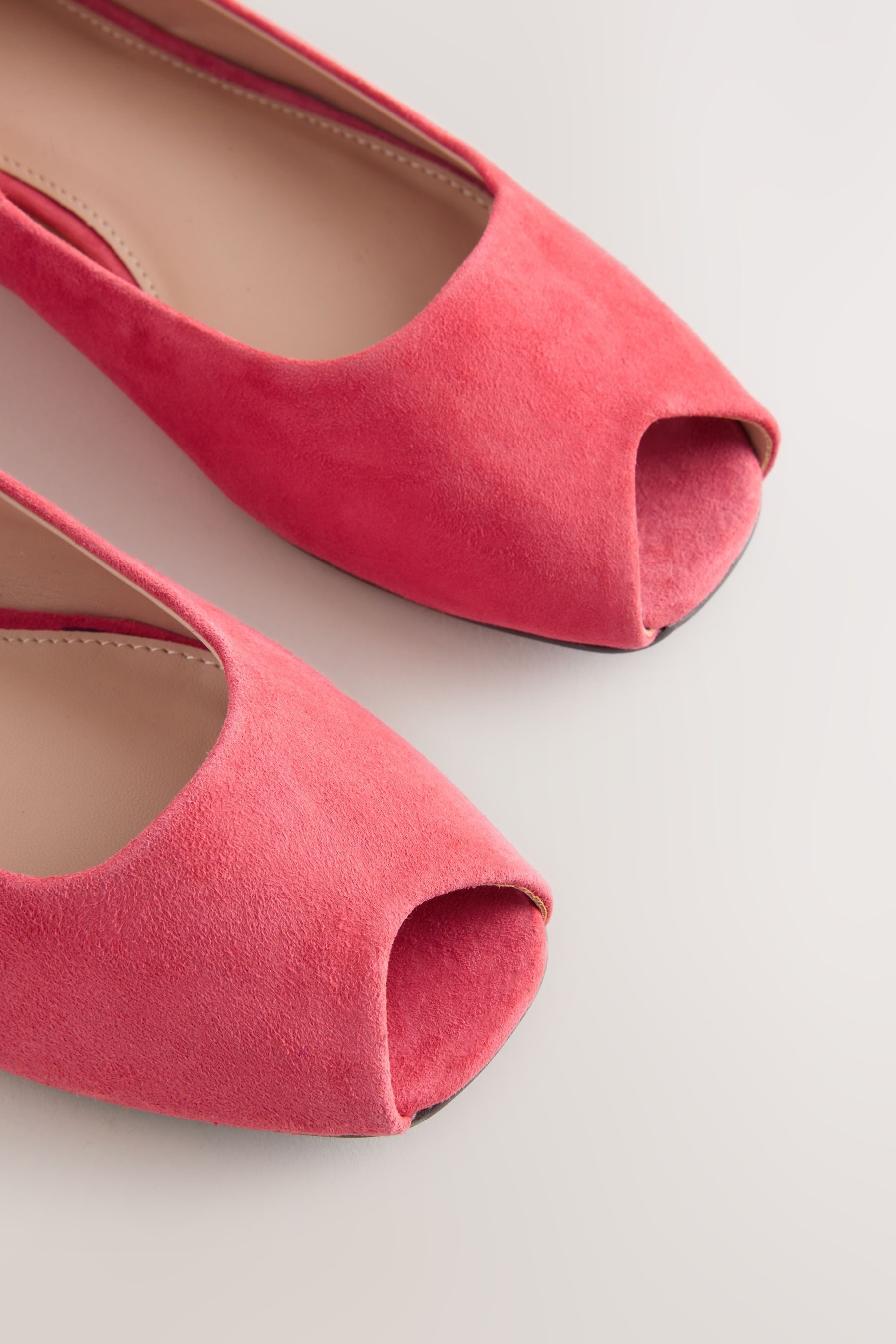 Next Forever Comfort® Schuhe aus Veloursleder Ballerina (1-tlg)