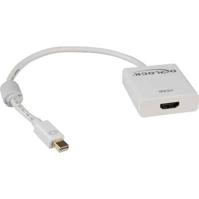 Delock »Mini Displayp>HDMI 4K, 20 cm« Audio- & Video-Adapter