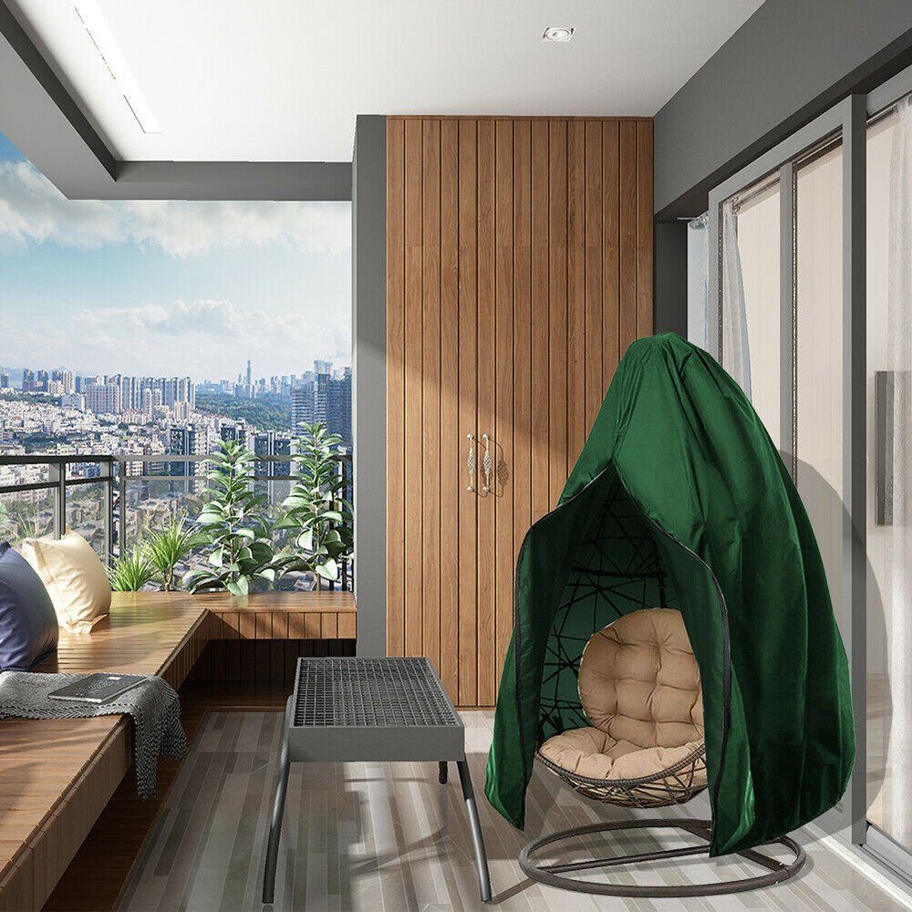 DOPWii Gartenmöbel-Schutzhülle Hängesessel Abdeckung, mit Kordelzug, günstig online kaufen