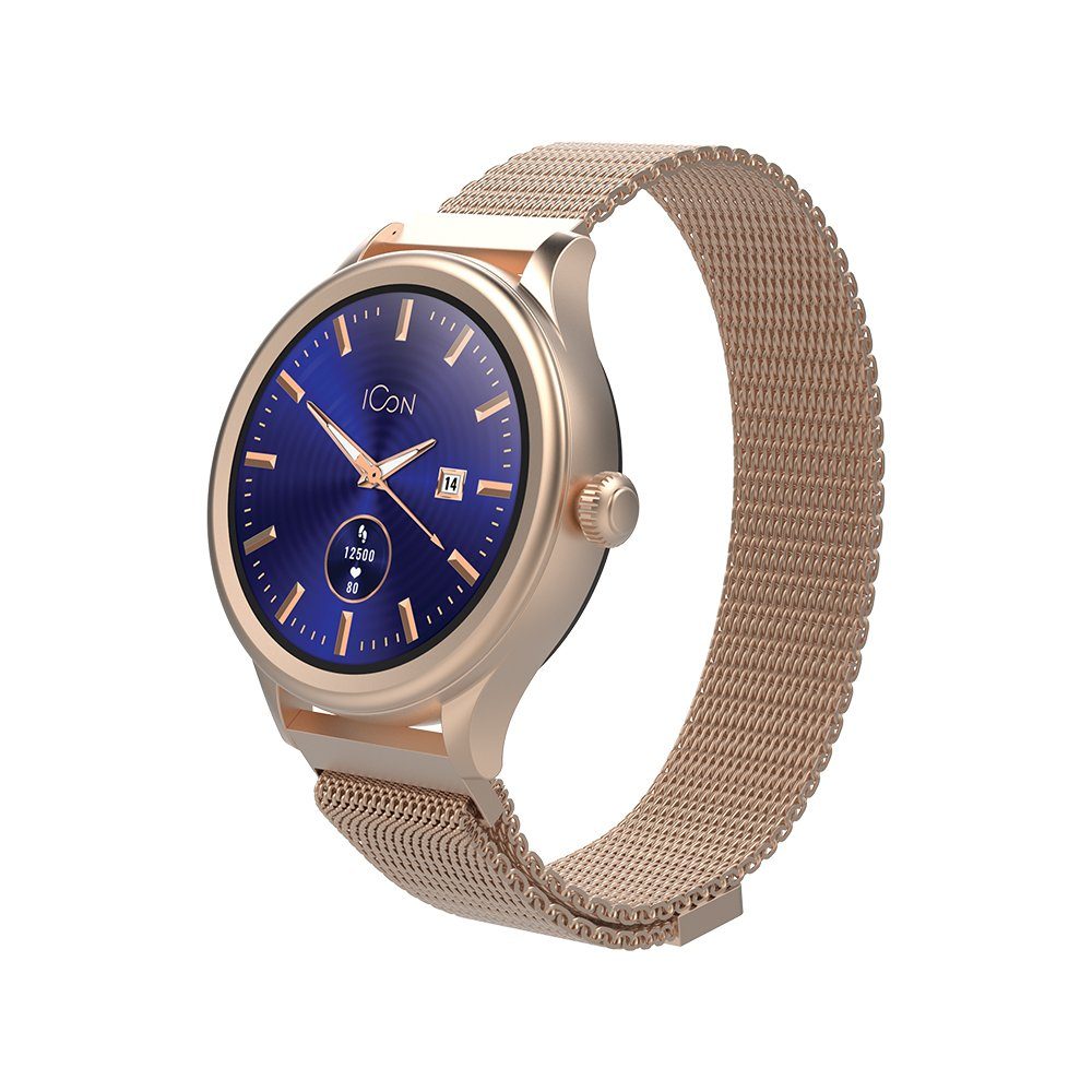 Forever Multifunktionsuhr »Forever AMOLED Elegant Tracker Wasserdicht IP67  Armband Uhr Bluetooth Smart Watch Schrittzähler Pulsmesser Rosegold« online  kaufen | OTTO