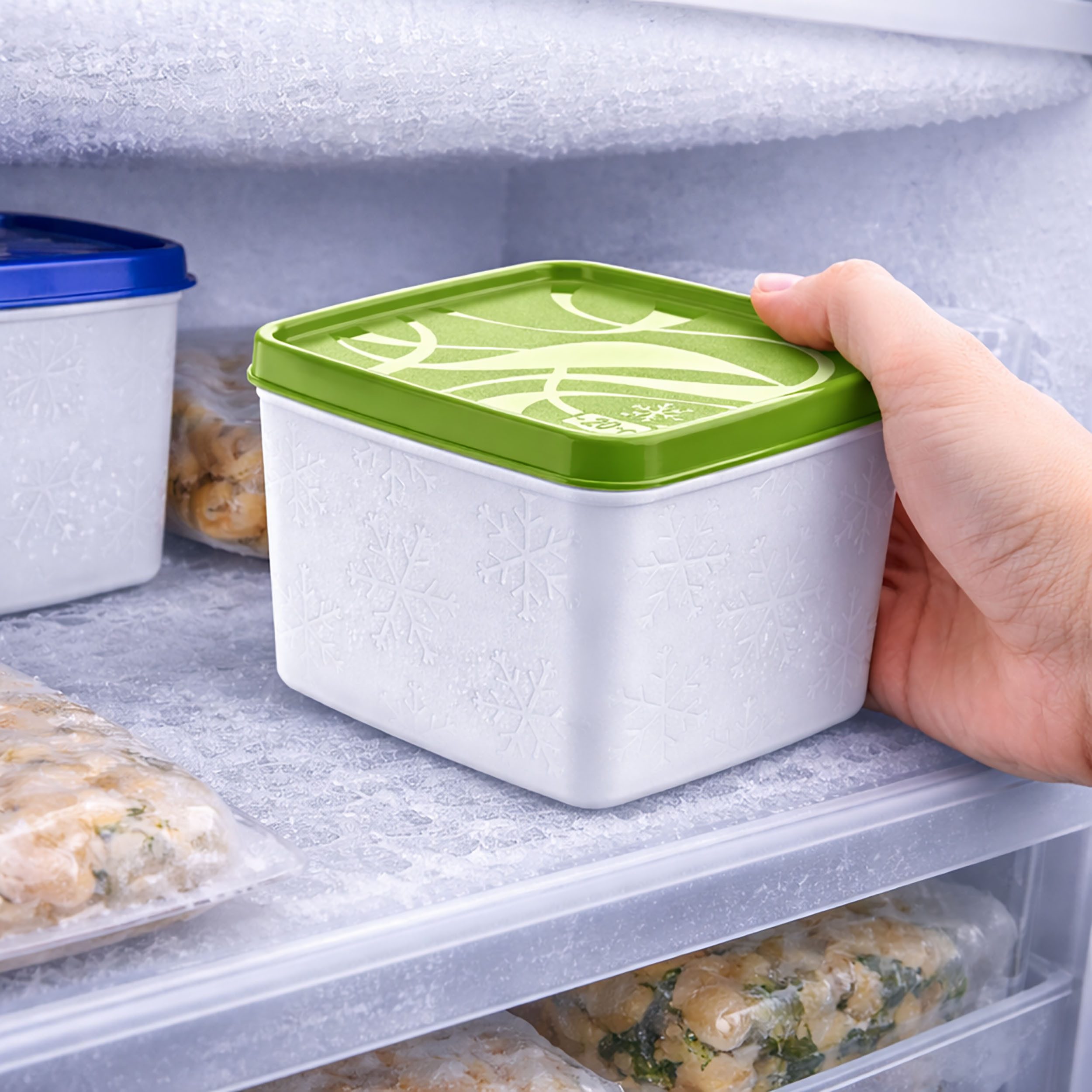 Annastore Vorratsdose Hochwertige Tiefkühldosen - Gefrierdosen - Tiefkühlboxen, von -20°C bis + 100°C - Gefrierboxen Luftdicht – Bild 4 von 5
