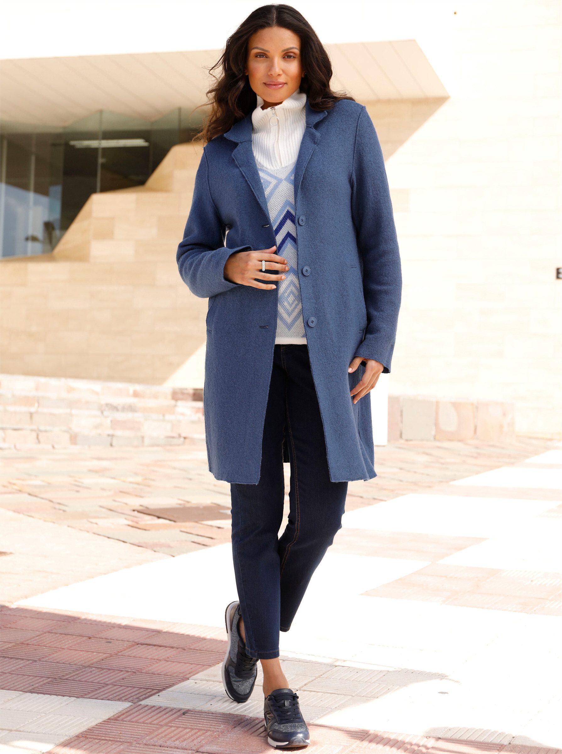 Sieh an! Langmantel Kurzmantel