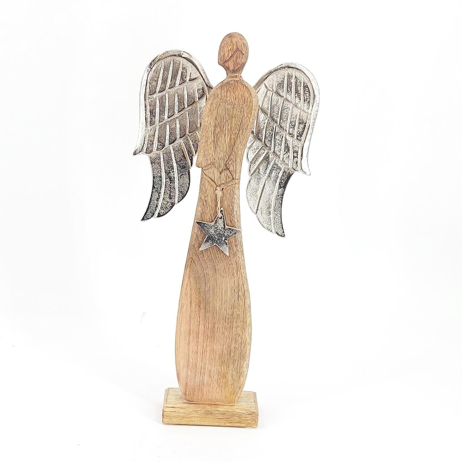 formano Dekofigur Alu Mango Holz