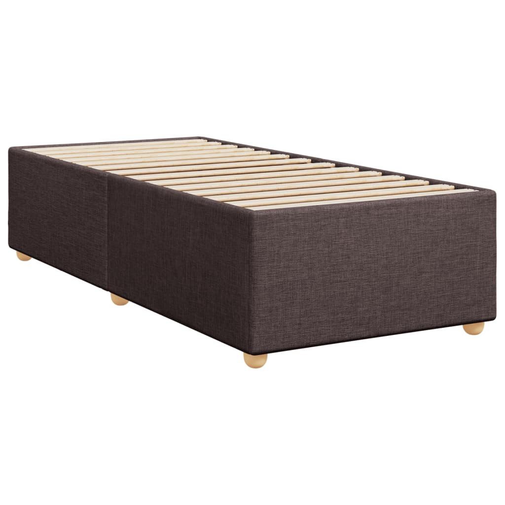 vidaXL Bett Bettgestell ohne Matratze Dunkelbraun günstig online kaufen