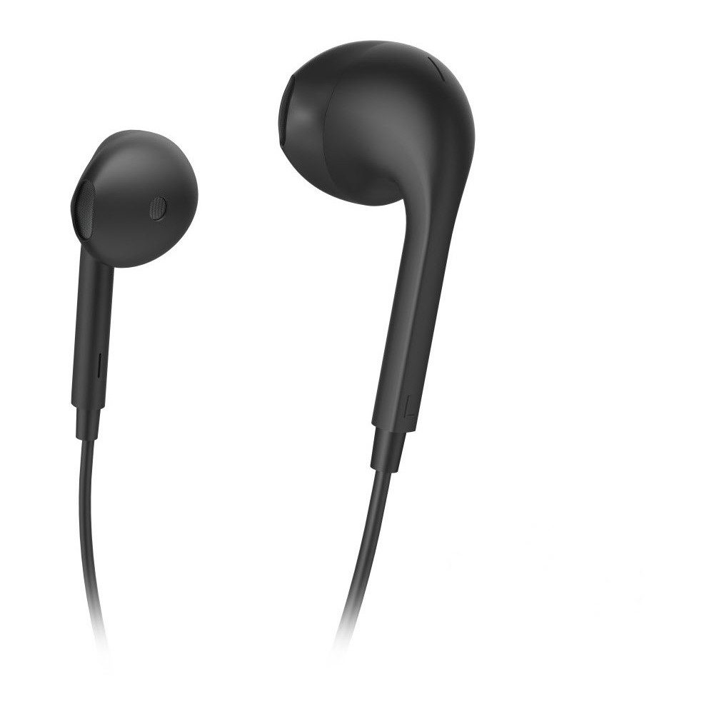 Hama Hama Glow In-Ear-Kopfhörer schwarz mit Kabel. In-Ear-Kopfhörer (Freisprechen möglich, Freisprechen möglich)
