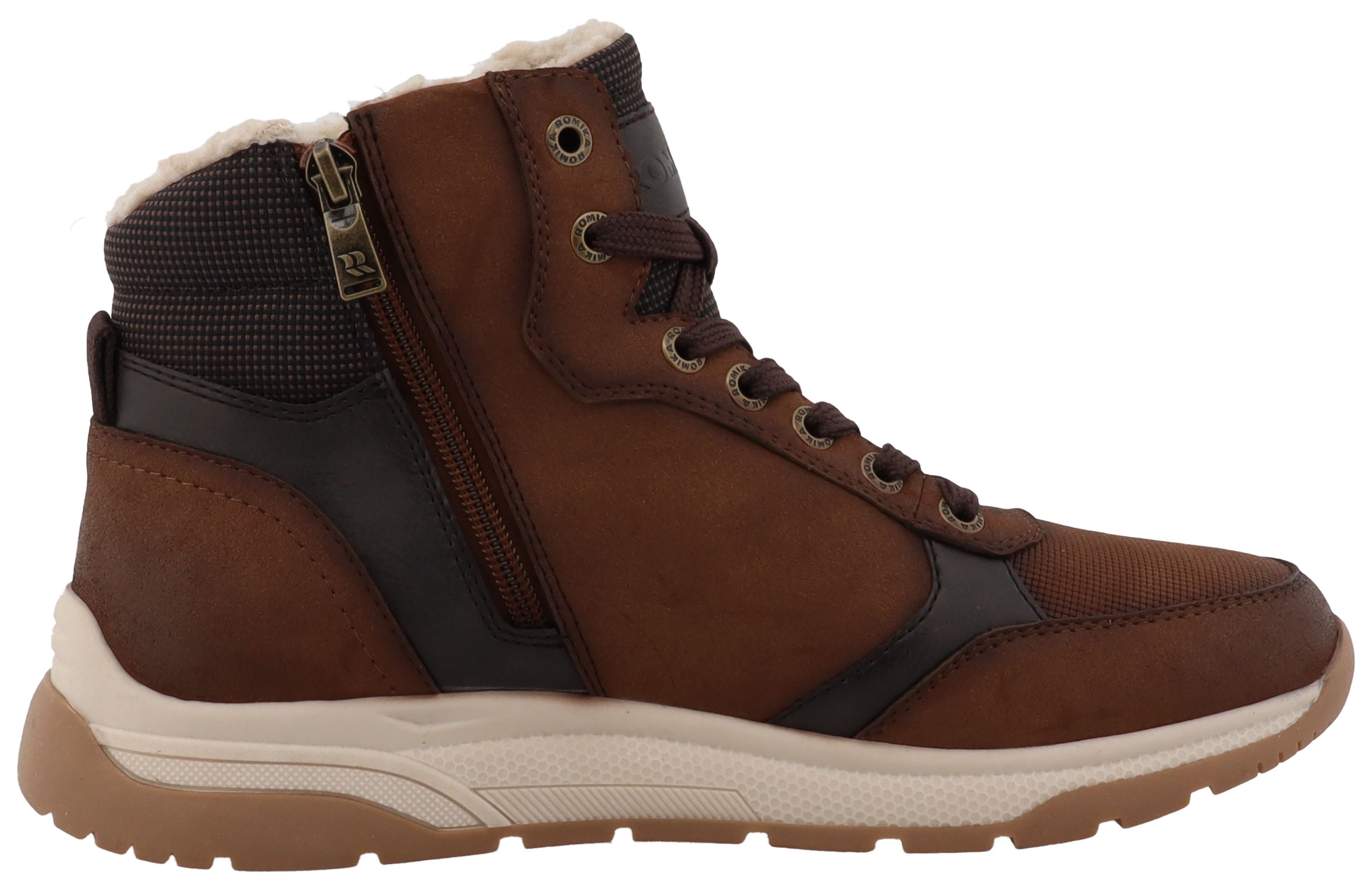 Romika Winterboots Schnürboots, Winterschuh mit Reißverschluss