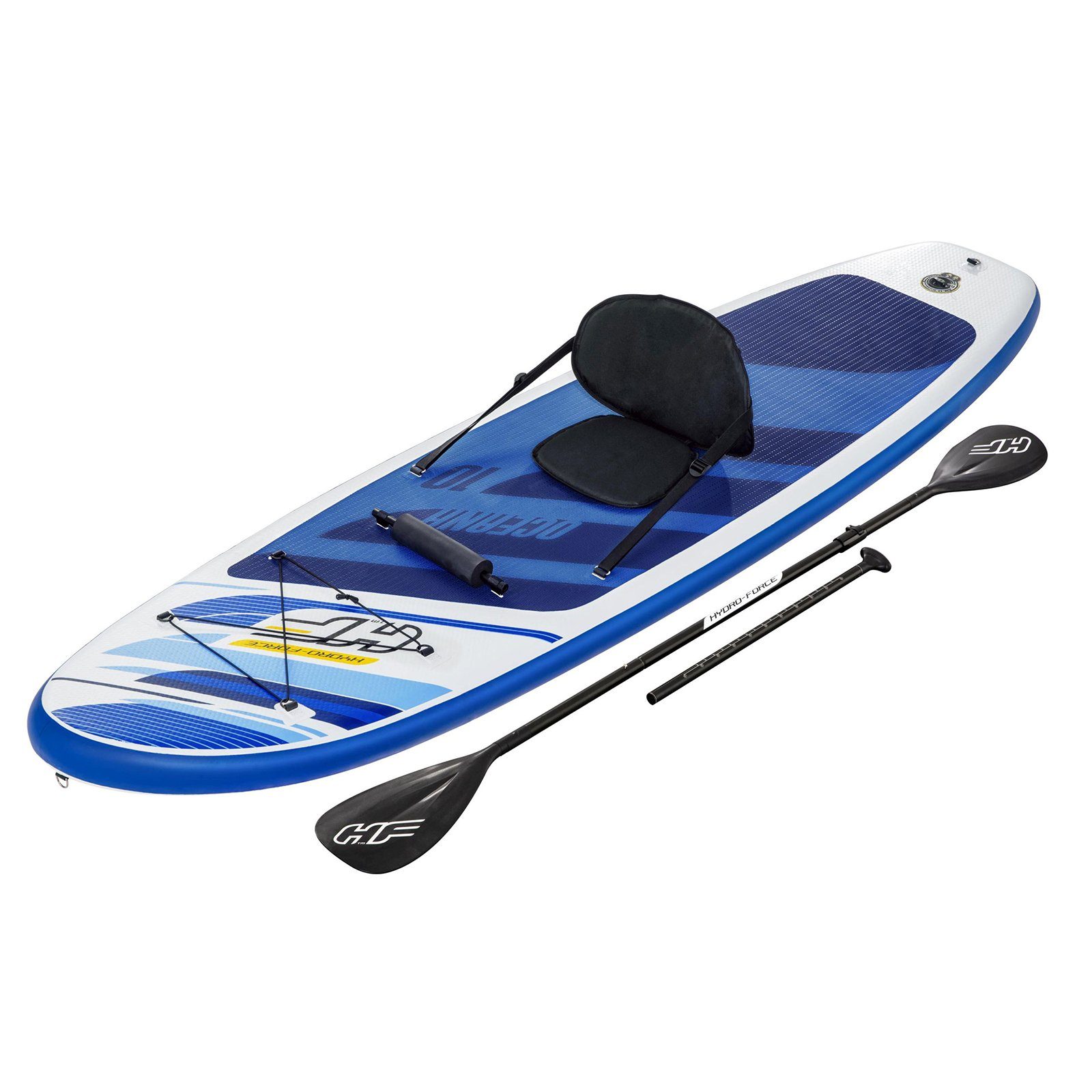 Top-Verkaufschance BESTWAY SUP-Board BESTWAY Sitz 305cm, Board Paddel SUP aufblasbar Stand Oceana Kajak Up mit Paddle SUP Board