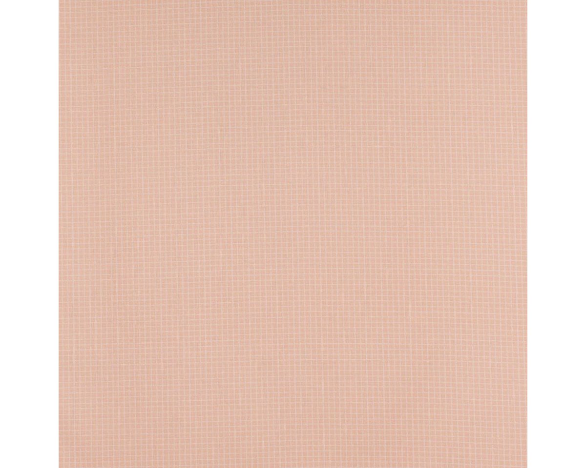 Thumbnail - SCHÖNER LEBEN. Stoff Tischdeckenstoff besch. Baumwolle Enduit Gitter Karo beige 1,45m, abwaschbar
