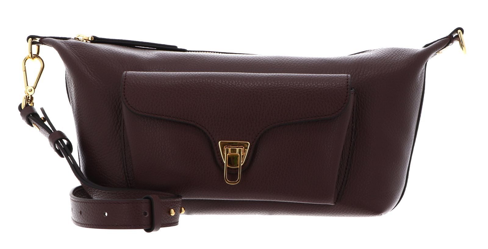 COCCINELLE Umhängetasche Crossbody Bag Grained Leather, aus echtem Rindsleder