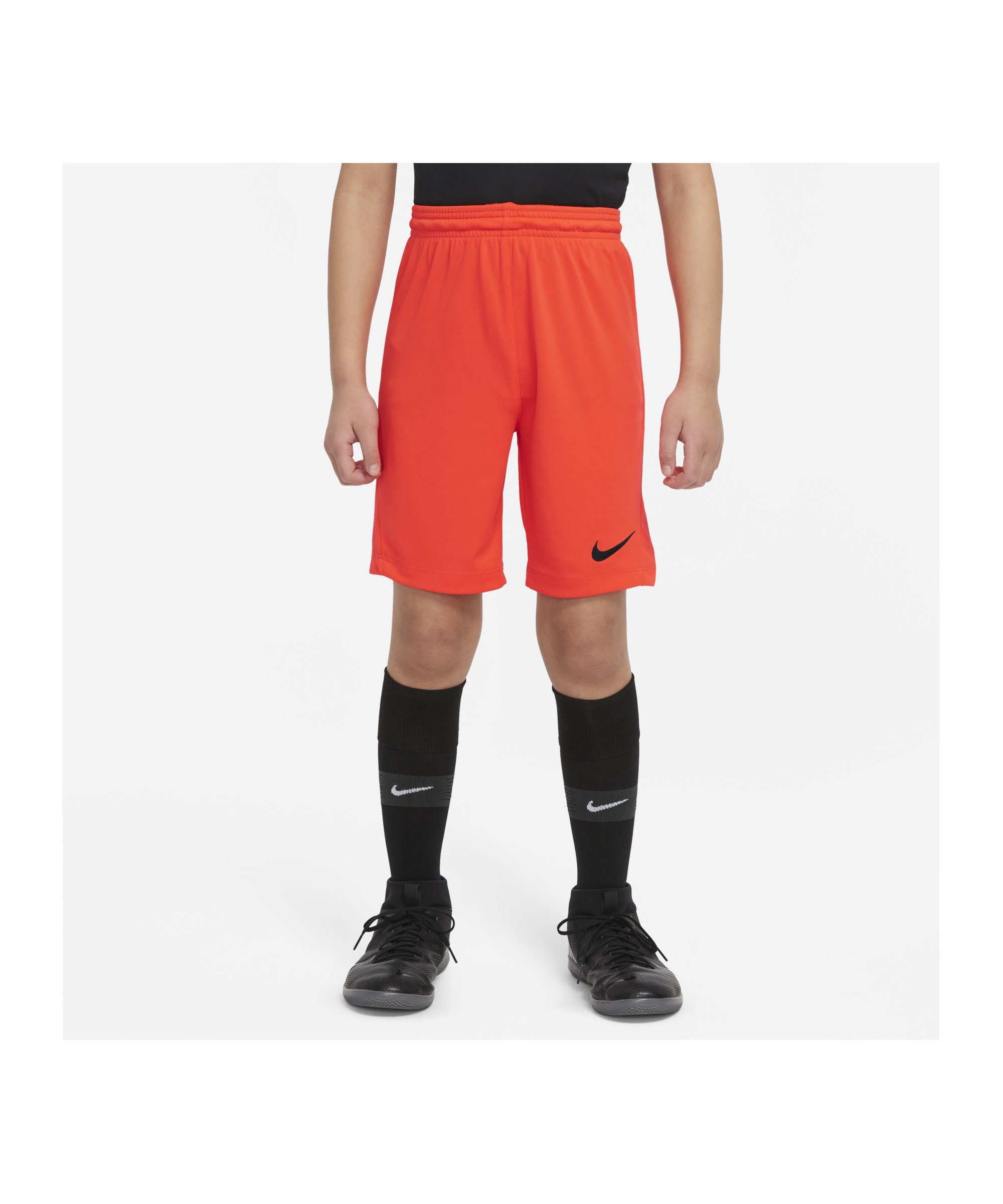 Nike III Park Kids Sporthose rotschwarz Short