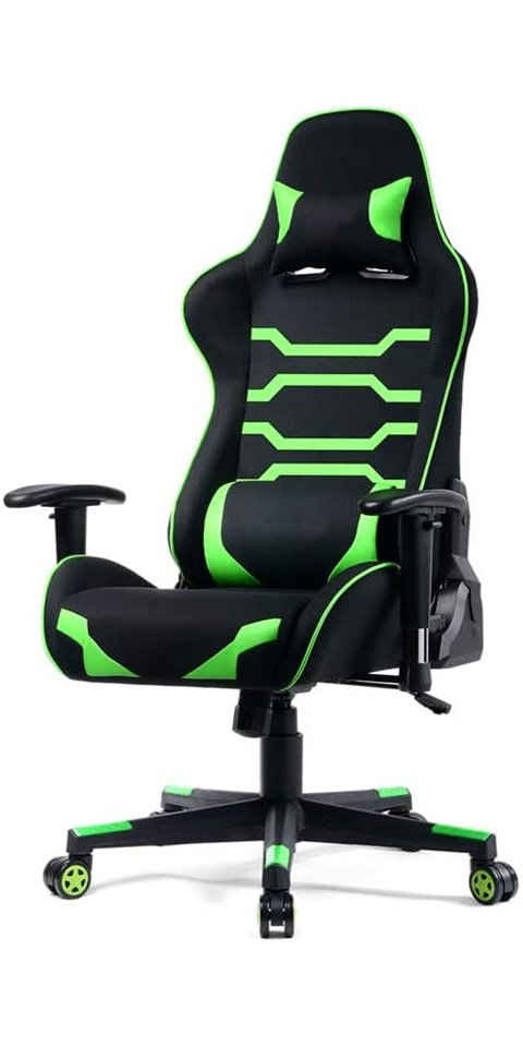 GTPLAYER Gaming-Stuhl »Bürostuhl Ergonomische Design inkl. Lenden- und Nackenkissen«, The reclining function supports the waist