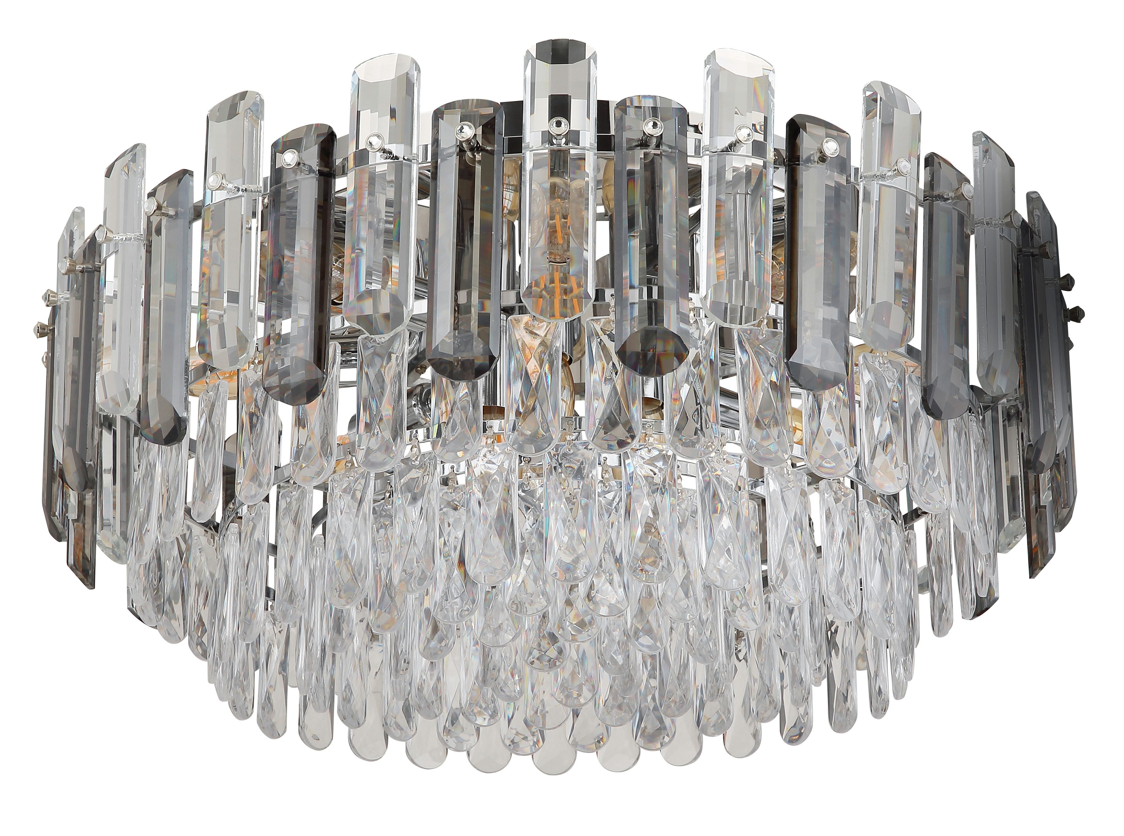 GLOBO LIGHTING Deckenleuchte ORGINA, ohne Leuchtmittel, Deckenlampe Wohnzimmer-Leuchte Schlafzimmer-Leuchte Flur Küche