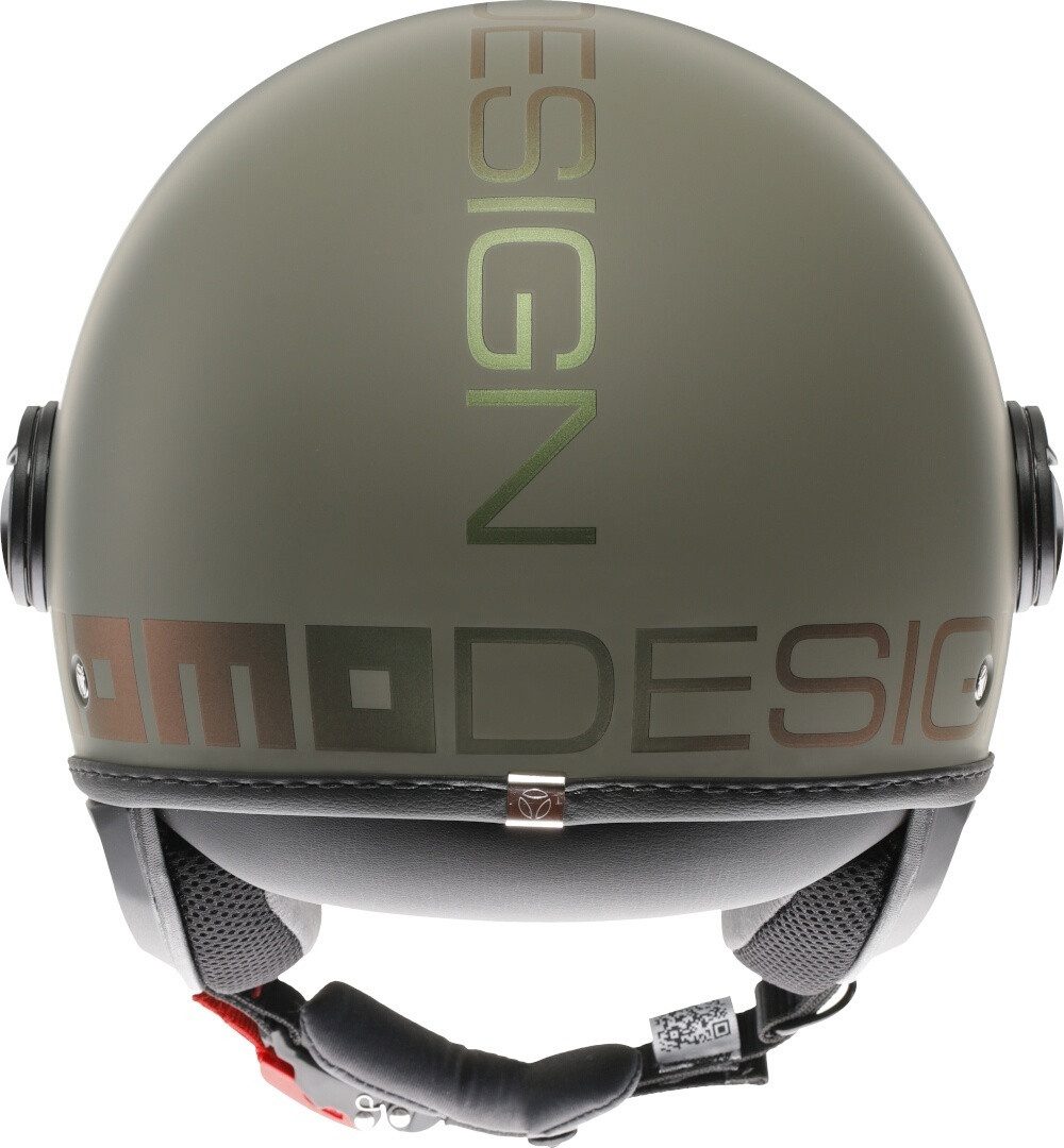 Momo Motorradhelm FGTR Classic Flip Jethelm, vorbereitet für Kommunikationssystem