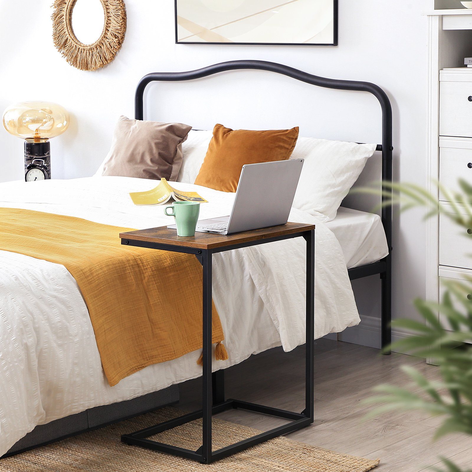 VASAGLE Beistelltisch, Couchtisch, Laptoptisch, einfacher Aufbau, stabil günstig online kaufen