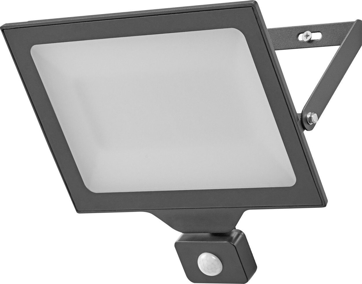Osram Wandstrahler Osram Außenleuchte Floodlight Essential Sensor, Inkl. Leuchtmittel, Mit Bewegungsmelder nicht dimmbar