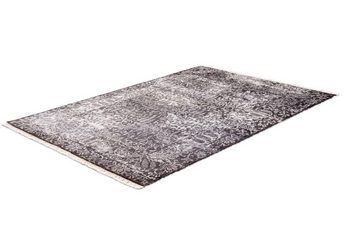 Teppich Queensland, THEKO, Rechteckig, 160 x 230 cm, Grau