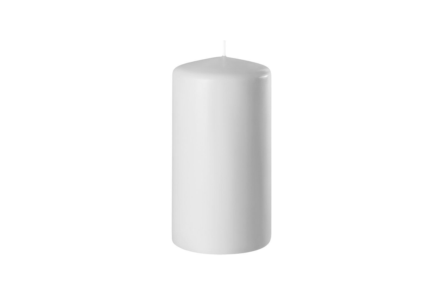 Wenzel Stumpenkerze Stumpenkerze SAFE CANDLE, Grau, Ø 7 cm