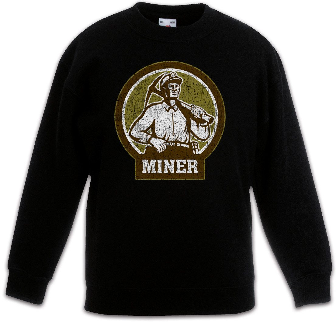 Sweatshirt Miner VII Kinderpullover Bergarbeiter Bergmann Kumpel Mine