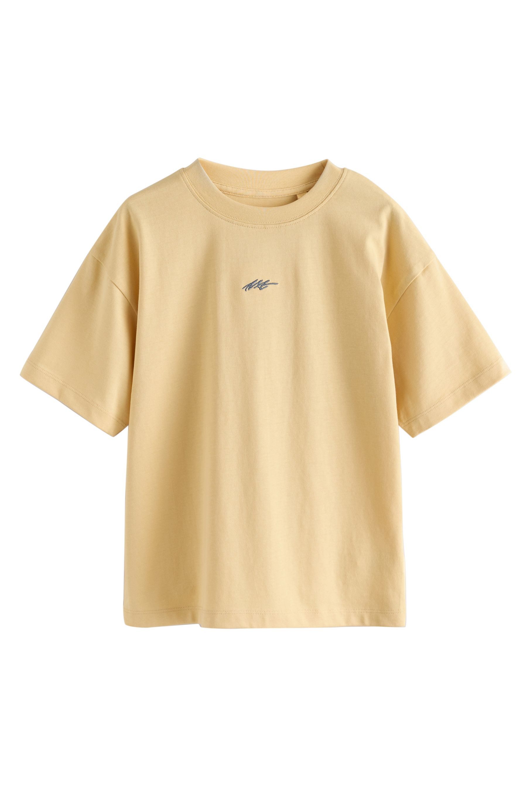 Next T-Shirt T-Shirt mit Grafik und kurzen Ärmeln, 4er-Pack (4-tlg)