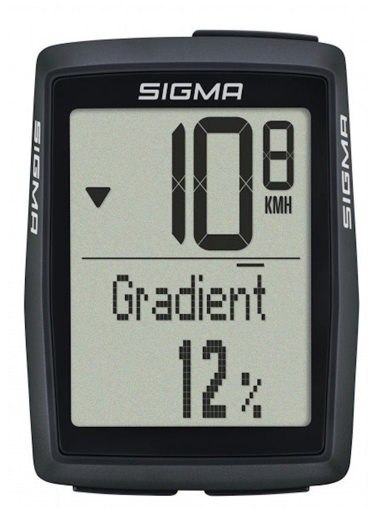 SIGMA SPORT Fahrradcomputer kabelgebundener Fahrradtacho BC 14.0 WR 14210 mit Höhenmesser