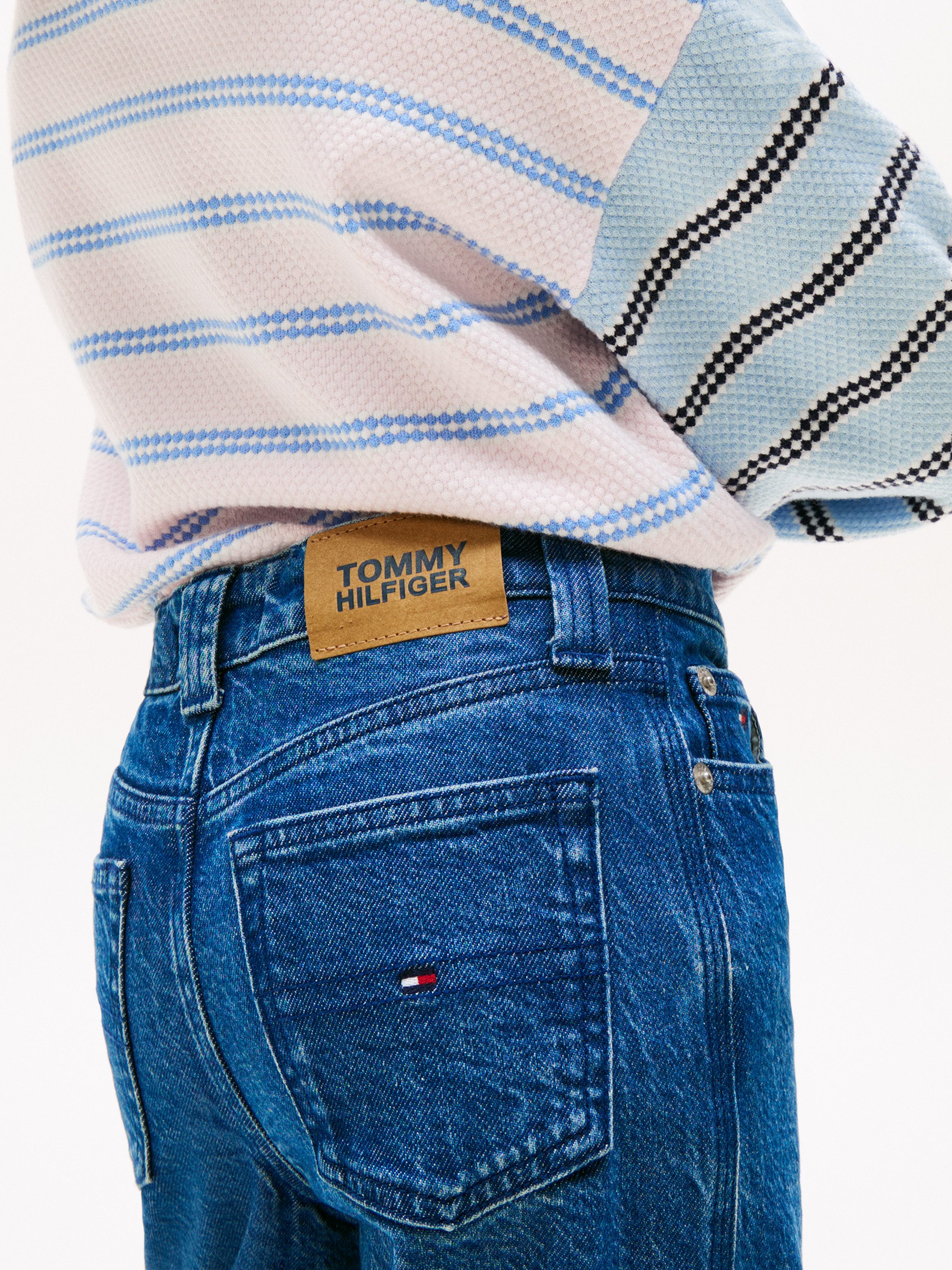 Tommy Hilfiger Stretch-Jeans MABEL MEDIUM DENIM für Kinder bis 16 Jahre, stone washed
