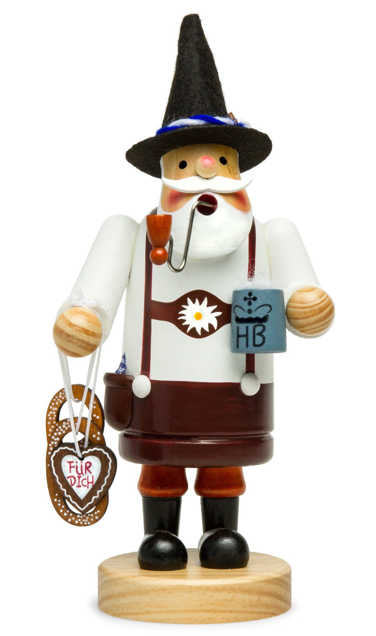 SIKORA Weihnachtsfigur RM-A Räuchermännchen aus Holz günstig online kaufen
