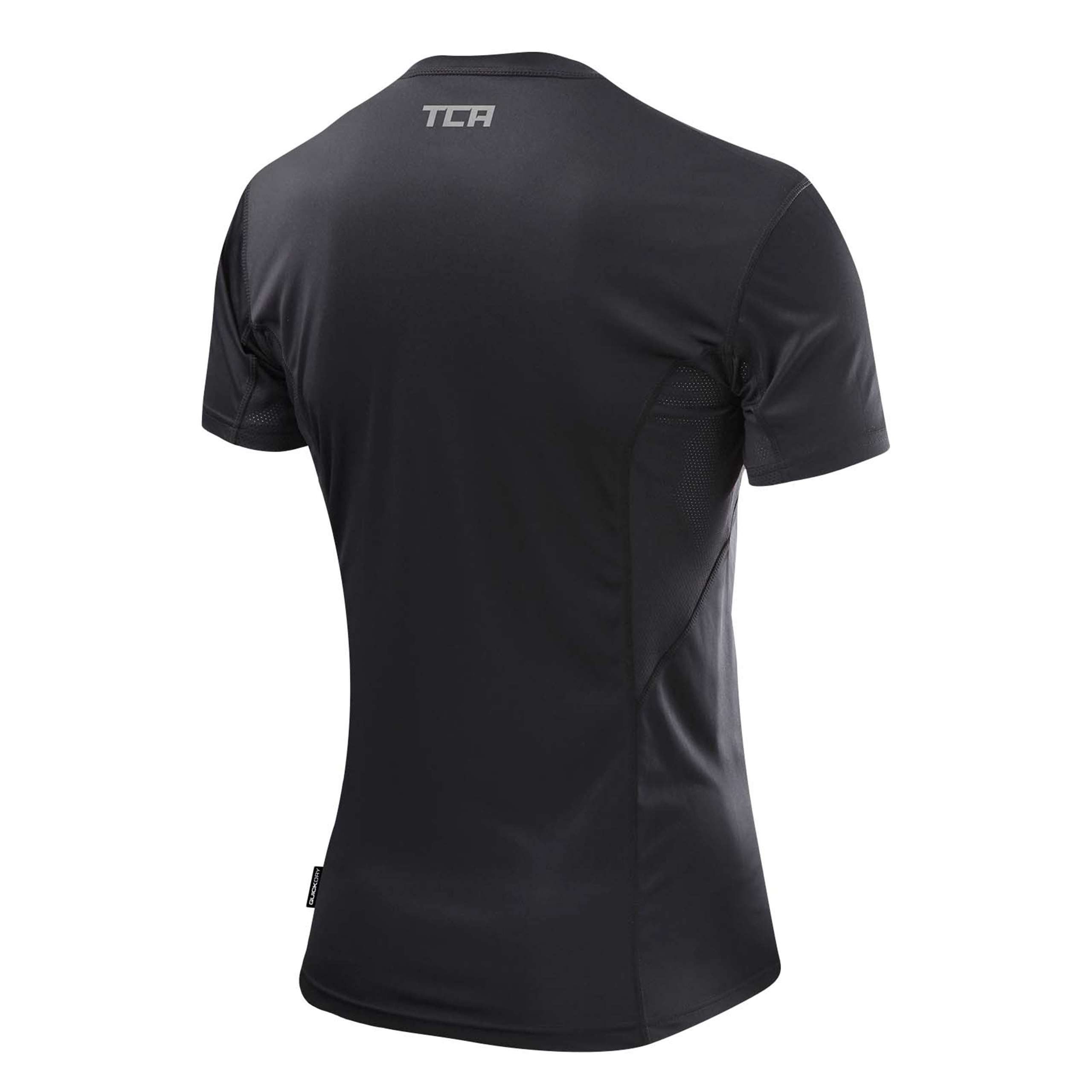 TCA Trainingsshirt TCA Herren Atomic T-Shirt - Schwarz, Quickdry (1-tlg) günstig online kaufen