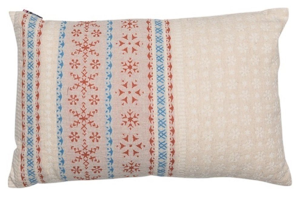 DAVID FUSSENEGGER Kissenhülle Lino 'Nordische Bordüre' 40 x 60 cm günstig online kaufen