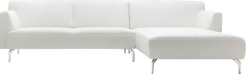 hülsta sofa Ecksofa hs.446, in minimalistischer, schwereloser Optik, Breite 317 cm