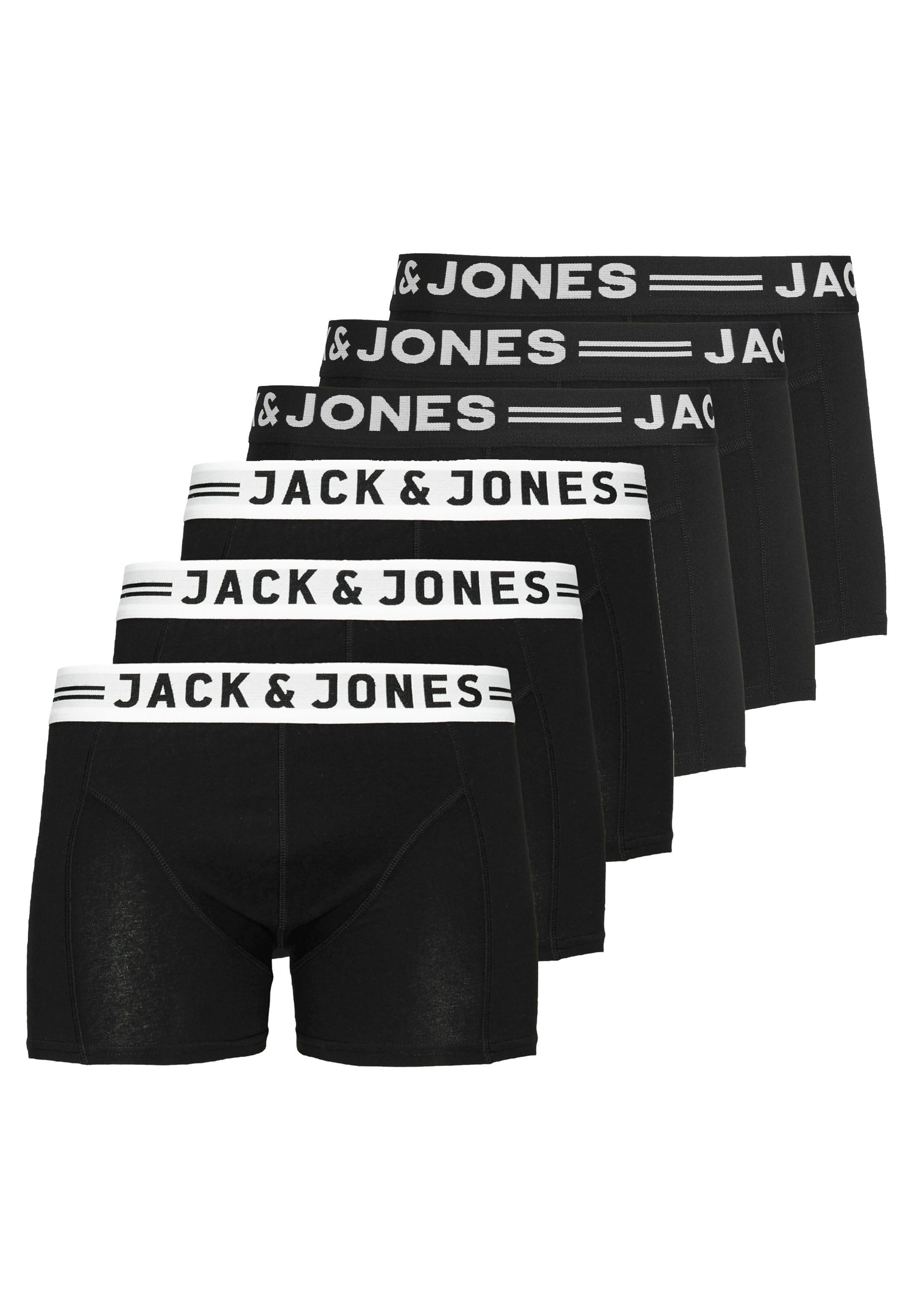 Jack & Jones Retro Boxer 6er Pack Sense (Spar-Set) Retro Short / Pant - Bau günstig online kaufen